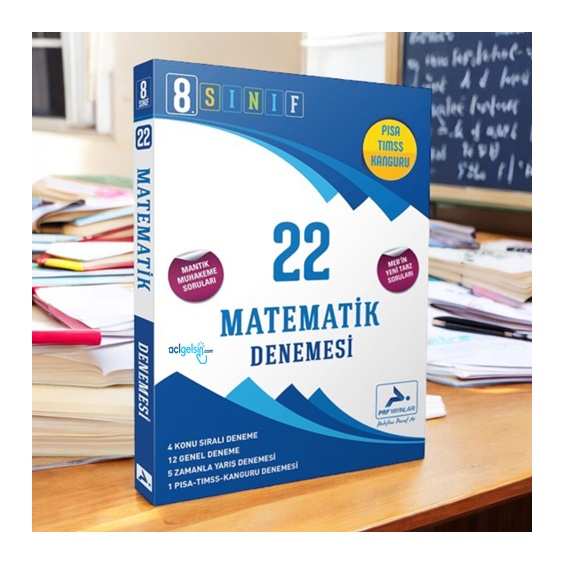 8.sınıf Matematik Branş Deneme Paraf Yayınları