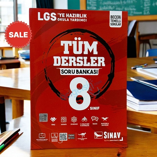 8.sınıf Tüm Dersler Soru Bankası Sınav Yayınları