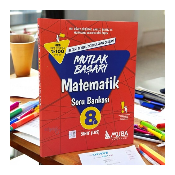 8.sınıf Mutlak Başarı Matematik Soru Bankası Muba Yayınları