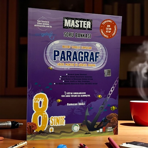 8.sınıf Master Paragraf Soru Bankası Okyanus Yayınları