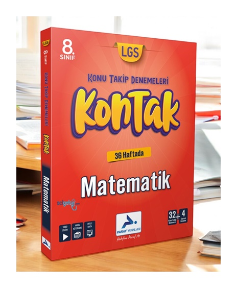 8.sınıf Matematik Kontak Konu Takip Deneme Paraf Yayınları
