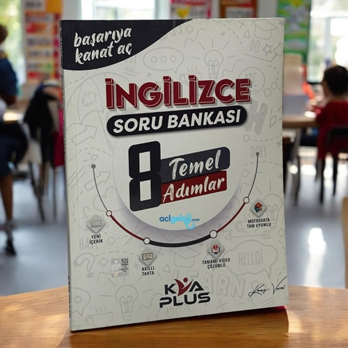 8.sınıf İngilizce Temel Adımlar Soru Bankası Koray Varol Yayınları