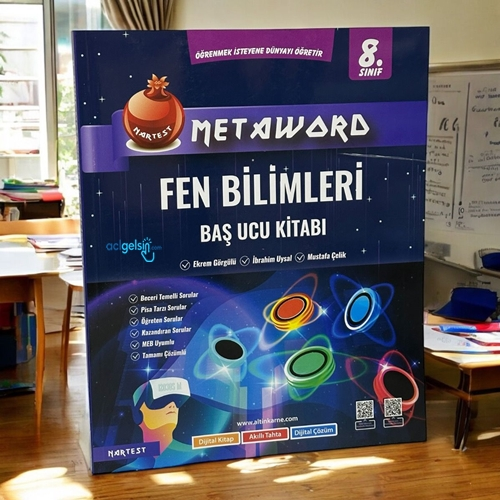 8. Sınıf Fen Bilimleri Metaword Başucu Kitabı Nartest Yayınları