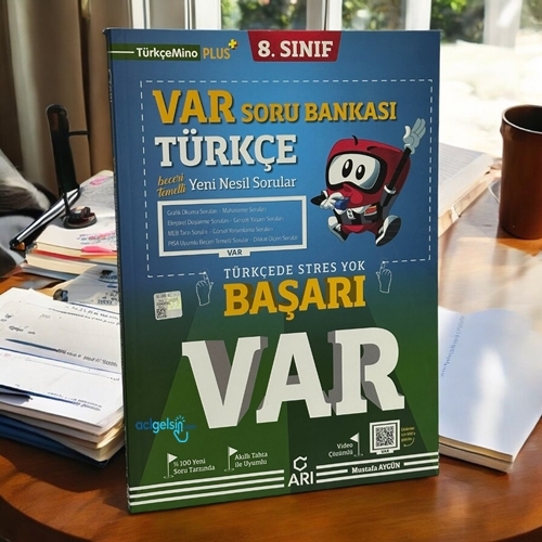 8. Sınıf Var Türkçe Yeni Nesil Soru Bankası Arı Yayıncılık