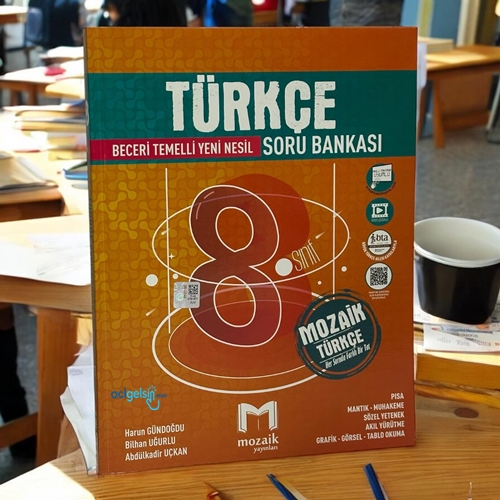 8. Sınıf Türkçe Soru Bankası Mozaik Yayınları