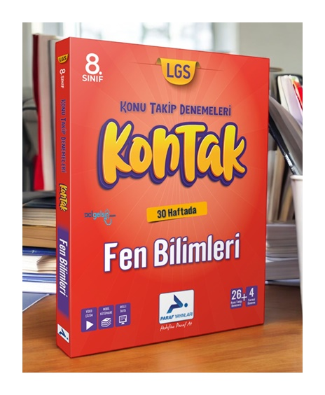 8.sınıf Fen Bilimleri Kontak Konu Takip Deneme Paraf Yayınları