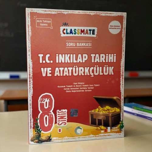 8.sınıf Classmate T.c. İnkilap Tarihi Ve Atatürkçülük Soru Bankası
