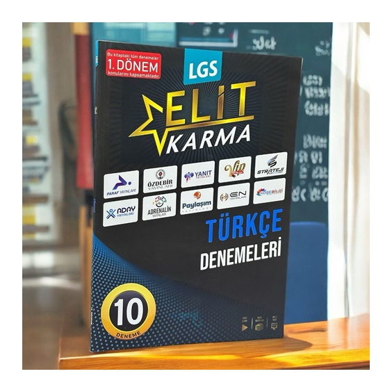 8.sınıf Elit Karma Türkçe 10 Lu 1.dönem Deneme Paraf Yayınları