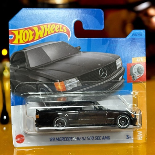89 Mercedes Benz 560 Sec Amg Hot Wheels Tekli Araba