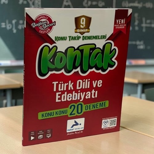 9. Sınıf Türk Dili Ve Edebiyat Kontak Konu Takip Denemeleri Paraf Yayınları