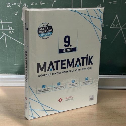 9. Sınıf Matematik Maarif Modele Uygun Modüller Set Sonuç Yayınları