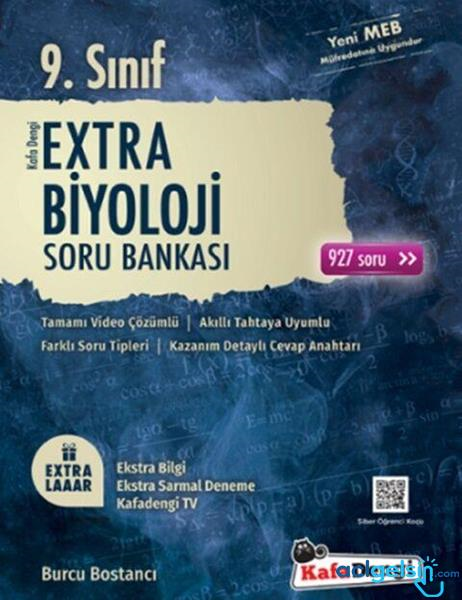 9. Sınıf Extra Biyoloji Soru Bankası Kafadengi Yayınları