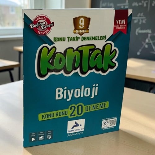 9. Sınıf Biyoloji Kontak Konu Takip Denemeleri Paraf Yayınları