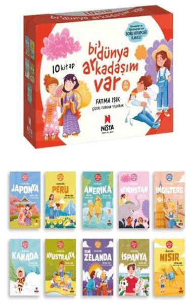 Bi’ Dünya Arkadaşım Var (10 Kitap + Soru Kitapçığı)