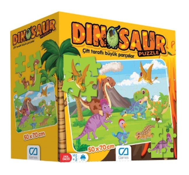 Dinozorlar Yer Puzzle