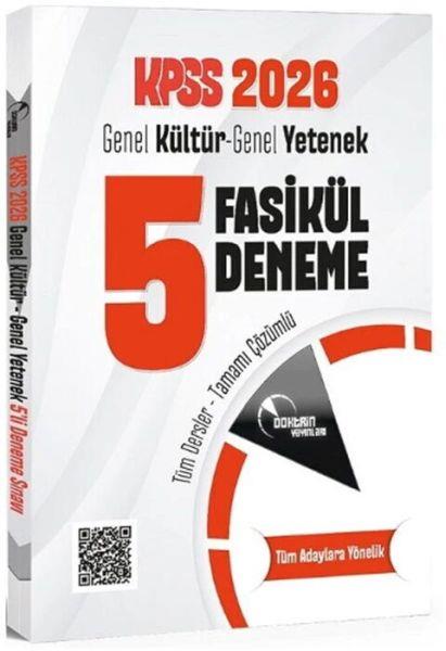Doktrin Yayınları 2026 KPSS Genel Yetenek Genel Kültür 5 Deneme