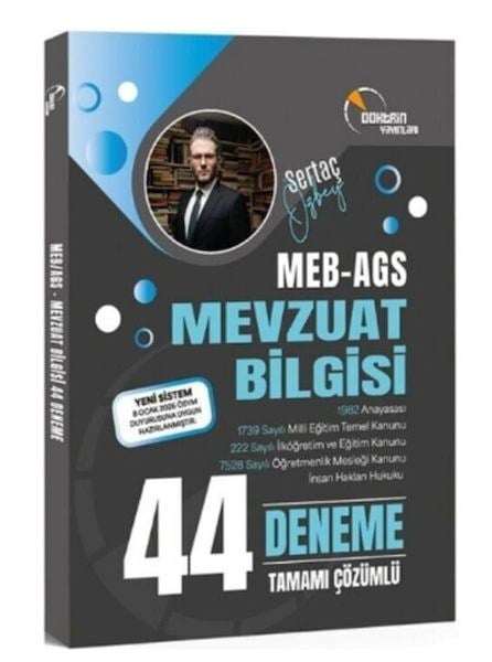 Doktrin Yayınları MEB AGS Mevzuat Bilgisi 44 Deneme