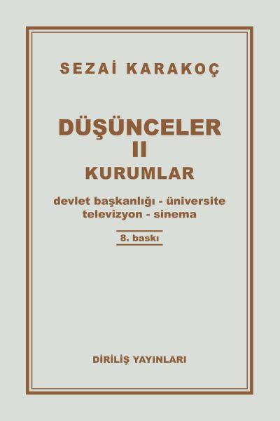 Düşünceler 2 - Kurumlar