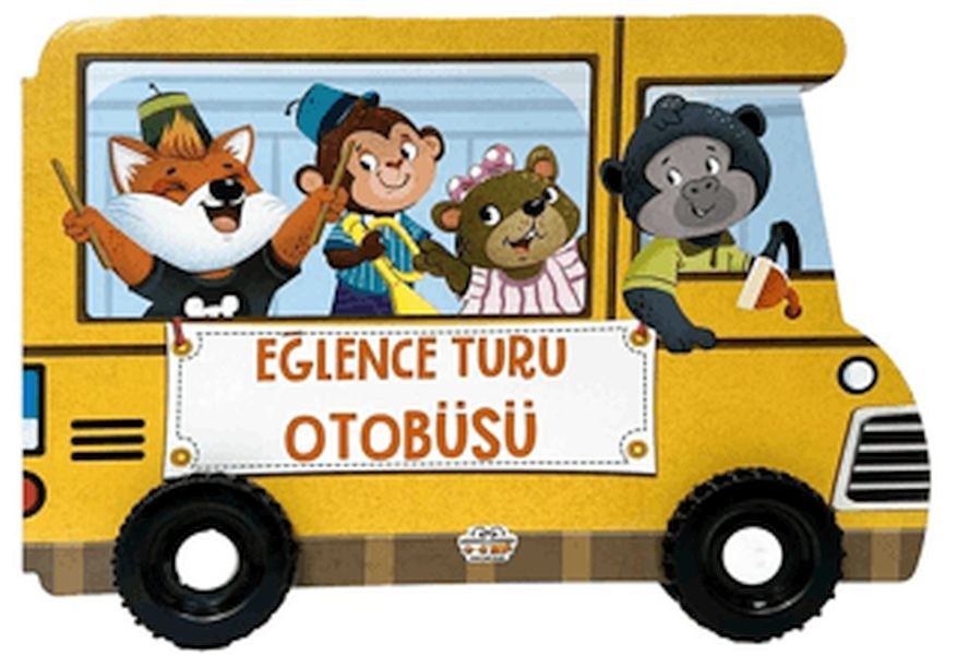 Eğlence Turu Otobüsü Tekerlekli Kitaplar