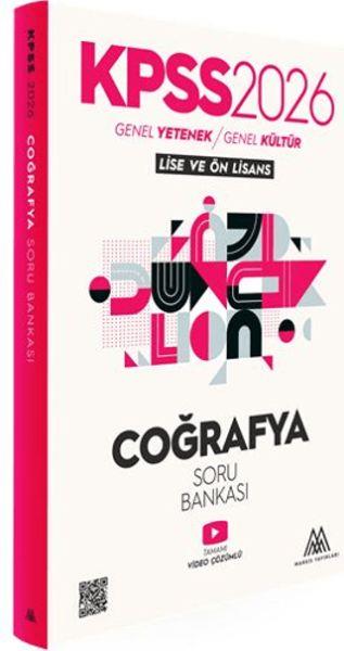 KPSS Coğrafya Soru Bankası 2026