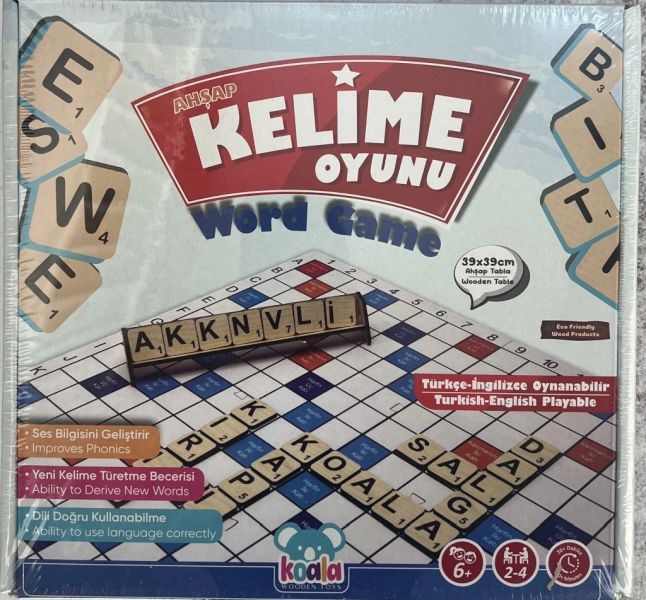 Kelime Oyunu-(Ahşap)