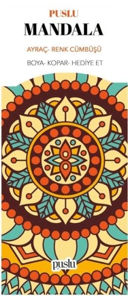 Mandala Ayraç - Renk Cümbüşü