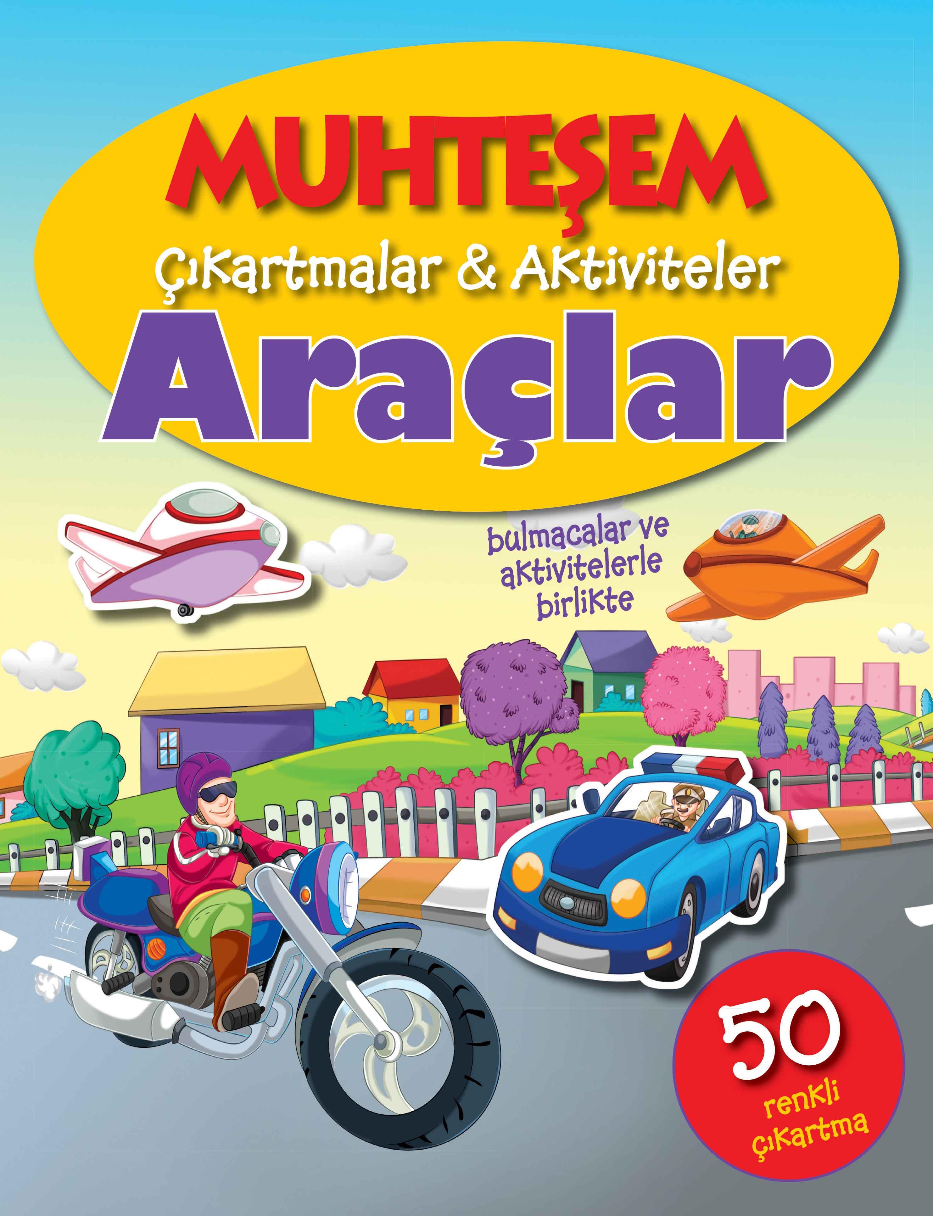 Muhteşem Çıkartmalar ve Aktiviteler - Araçlar