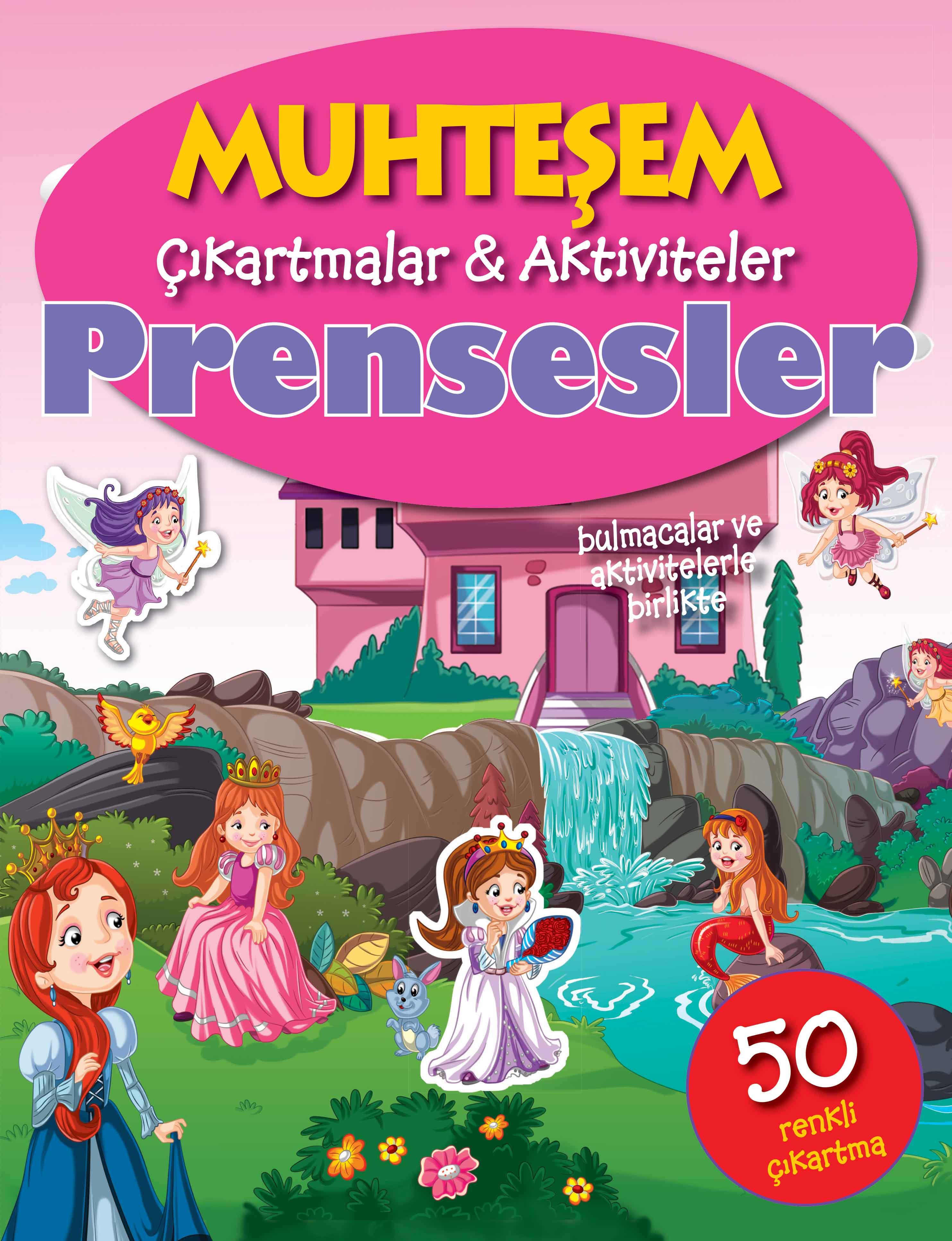 Muhteşem Çıkartmalar ve Aktiviteler - Prensesler