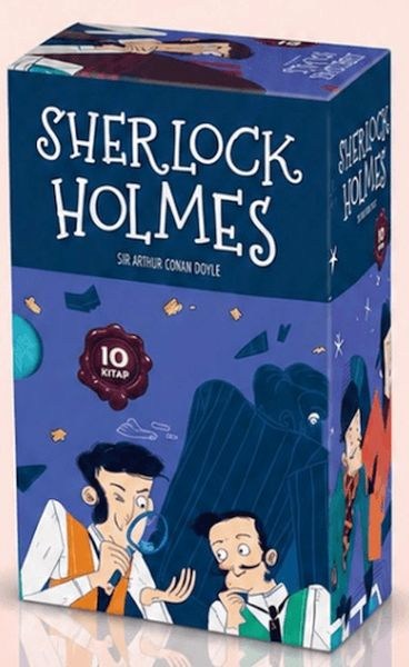 Sherlock Holmes Mor Kutulu 10 Kitaplık Set