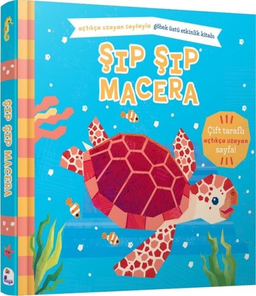Şıp Şıp Macera Açtıkça Uzayan Göbek Üstü Etkinlik Kitabı (Ciltli)