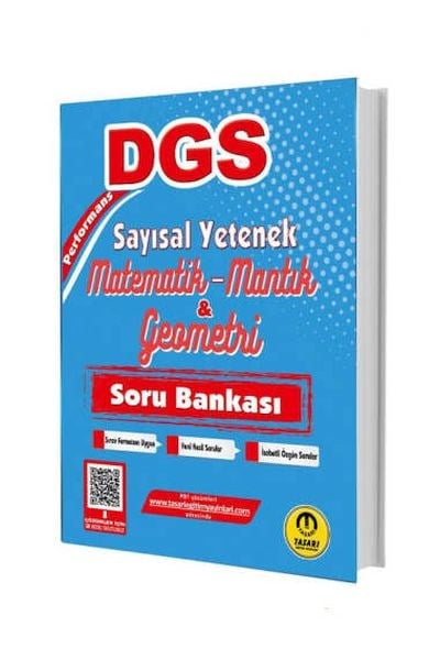 Tasarı Yayınları DGS Sayısal Yetenek Matematik Mantık Geometri Soru Bankası