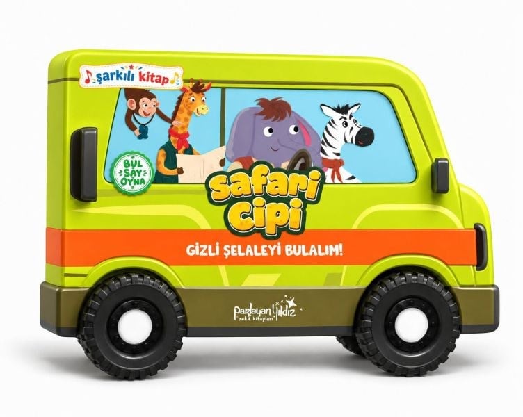 Tekerlekli Kitaplar Safari Cipi