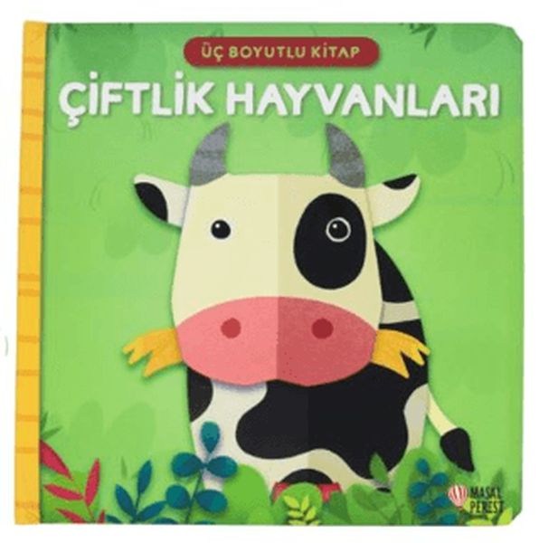 Üç Boyutlu Kitap - Çiftlik Hayvanları