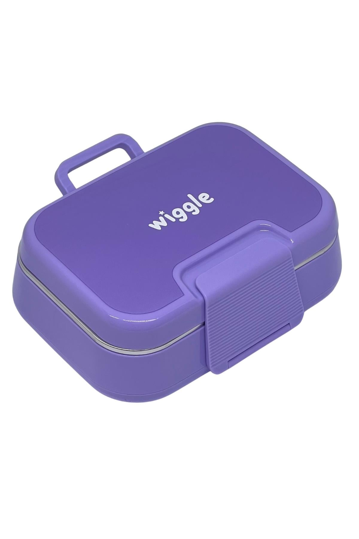 Wiggle Çelik Beslenme Kutusu Lila 3488