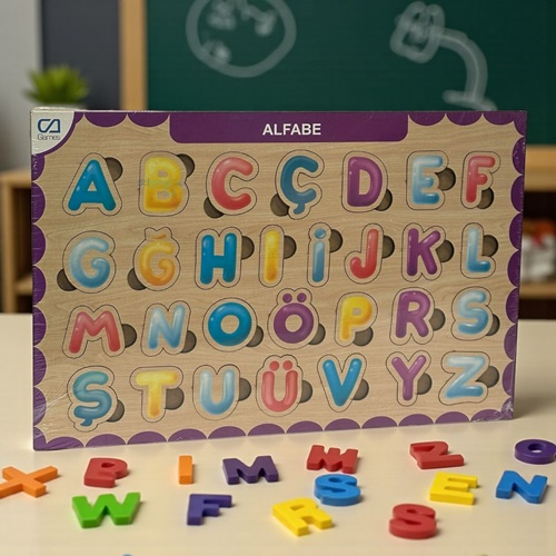 Ahşap Bultak Alfabe