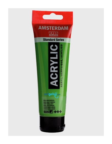 Amsterdam Akrilik Boya 120 Ml Brilliant Green 605