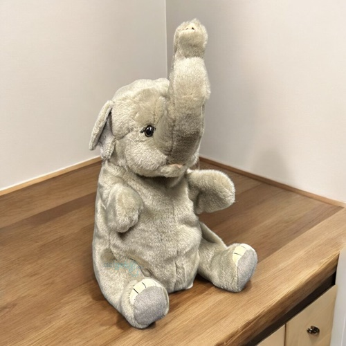 Animals World Floppy Peluş Fil Kukla
