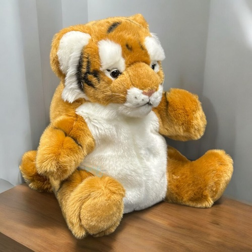 Animals World Floppy Peluş Kaplan Kukla