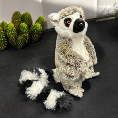 Animals World Peluş Oturan Lemur