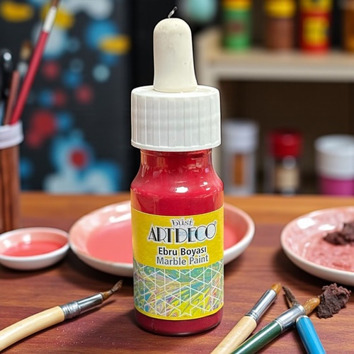 Artdeco Hazır Ebru Boyası 30ml 04 Pembe
