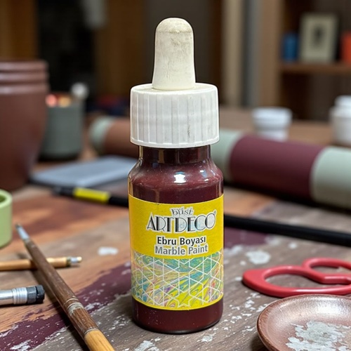 Artdeco Hazır Ebru Boyası 30ml 53 Fuşya-fuschia