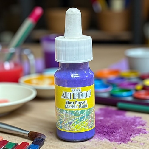 Artdeco Hazır Ebru Boyası 30ml 60 Lila-lilac