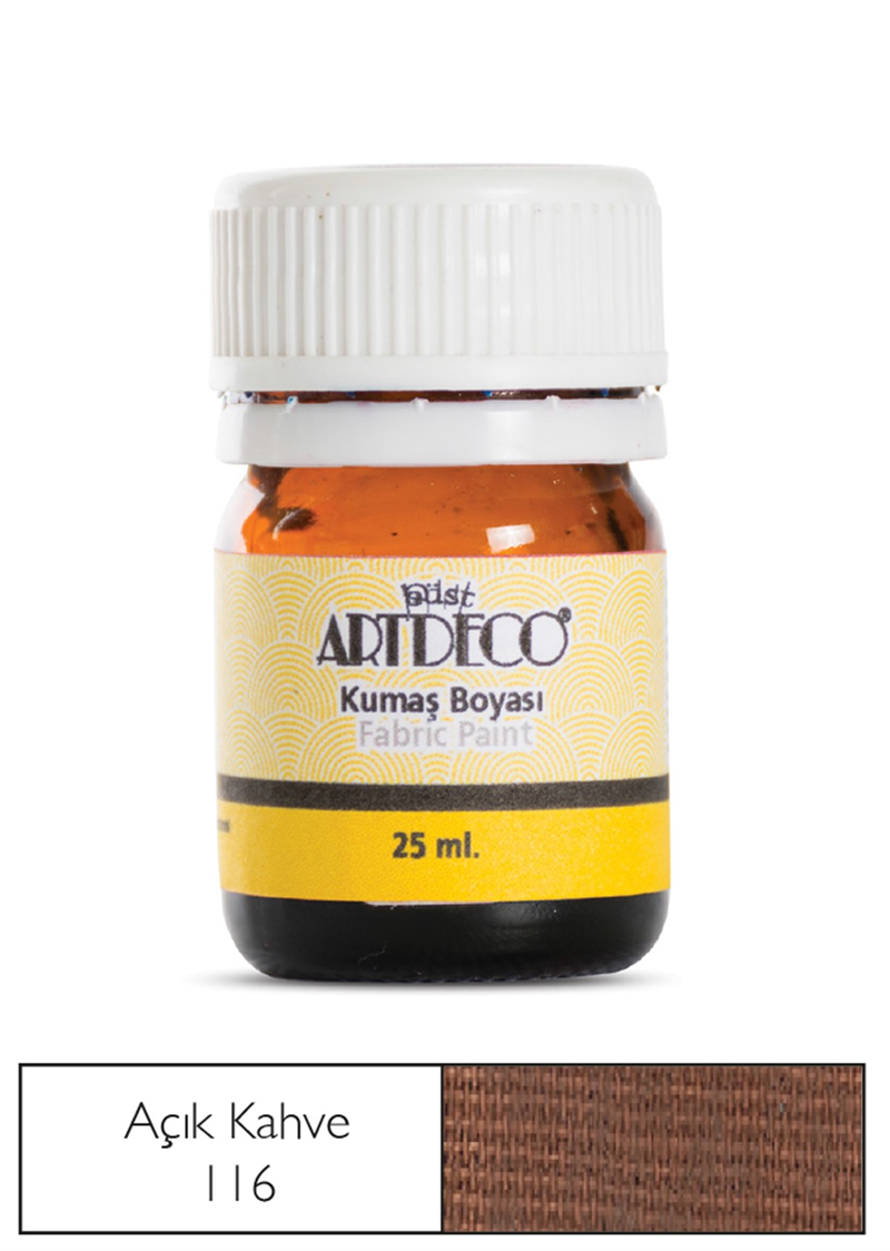 Artdeco Kumas Boyasi Acik Kahve 10a-116