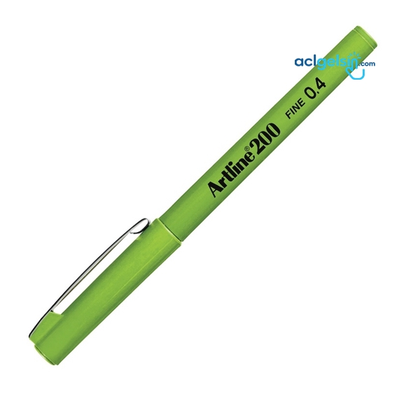 Artline Fine Yazı Kalemi 0.4mm Keçe Uçlu Fıstık Yeşili
