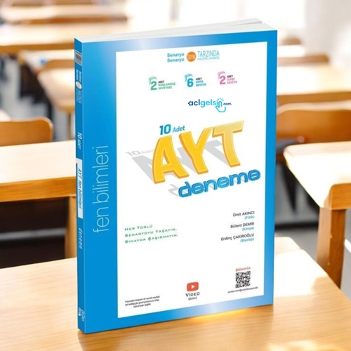 Ayt 10'lu Fen Bilimleri Deneme Üçdörtbeş Yayınları