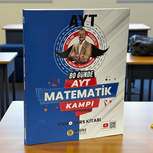 Ayt 80 Günde Matematik Kampı Ders Kitabı Matronik Selim Yüksel Paraf Yayınları