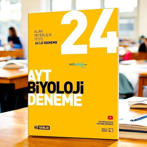 Ayt Biyoloji 24 Lü Deneme Hız Yayınları
