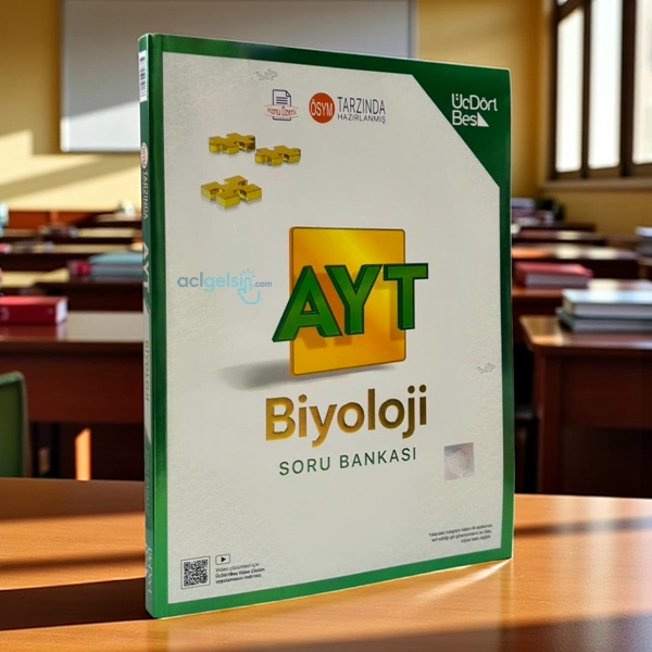 Ayt Biyoloji Konu Özetli Soru Bankası Üç Dört Beş Yayınları