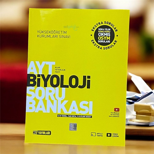 Ayt Biyoloji Soru Bankası Hız Yayınları