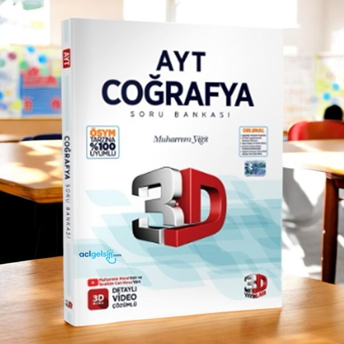 Ayt Coğrafya Soru Bankası 3d Yayınları